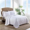 Tommy Bahama - Queen Quilt, Reversible Cotton Bedding, Coastal Bedding Set for All Seasons (Costa Sera White, Queen) view 4