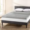Best Price Mattress Mellow 4 Inch Egg Crate Memory Foam Mattress Topper with Infusion, Twin XL view 2