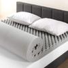 Best Price Mattress Mellow 4 Inch Egg Crate Memory Foam Mattress Topper with Infusion, Short Queen view 3