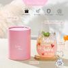 Best Friend Birthday Gifts for Women Wine Glasses Stemless Crystal Wine Glass Not Sisters by Blood but Sisters by Heart Friendship Galentines Day Gifts for Women Her Sister BFF Besties Female (14oz) view 3