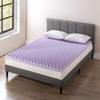Best Price Mattress 4 Inch Egg Crate Memory Foam Mattress Topper with Soothing Lavender Infusion, CertiPUR-US Certified, Dorm Essentials, Short Queen view 2