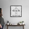 24/7 Laundry Black Float Frame Canvas Art, Artwork view 2
