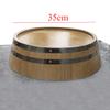 Decorated Oak Wine Barrels, Solid Wooden Wine Barrel Beer Barrel, Half-Barrel lid and Barrel Bottom Wall-Mounted Decoration, Winery Bar Exhibition Wedding Photography Props Decoration Decoration ZDD view 2