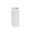 RiverRidge Ashland Slim Transitional Wood Cabinet with Drawer in White view 1