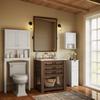 RiverRidge Ashland Slim Transitional Wood Cabinet with Drawer in White view 4