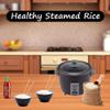 Brentwood Appliances TS-700BK 4-Cup Uncooked/8-Cup Cooked Rice Cooker and Food Steamer (Black) view 3