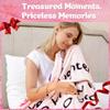 UFOORO Throw Blanket Gifts, Dad's Love Throw Blanket, Soft Fleece Gift for Daughter on Valentines Mother's Day Birthday, Heartfelt Present from Dad to Daughter, Best Gifts for Adult Daughters 55"X70" view 4