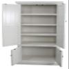 American Heartland Rustic Double Door Pantry, Bright White view 4