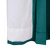 ChadMade 108 Inches Long Velvet Curtains, 2 Panels 52Wx108L Everlade Teal, Rod Pocket Back Tab Hook Belt Flat Hooks Light Filtering Draperies for Traverse Rod, Leon Collection view 4