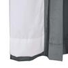 ChadMade 108 Inches Long Velvet Curtains, 2 Panels 52Wx108L Natural Grey, Rod Pocket Back Tab Hook Belt Flat Hooks Light Filtering Draperies for Traverse Rod, Leon Collection view 4