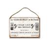 1937 Ghirardelli Chocolate Creak Cakes Retro Hanging Wood Sign 8"x12" by LoMall view 1