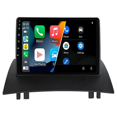 ADIVOX 9 inch Car Radio Suitable for Renaullt Megane 2009-2014 | CarPlay/Android Auto/WiFi/DSP/5G/QLED, Touchscreen Carplay Screen, HD Multimedia Car Radio System (T4 (4GB/64GB) 8CORE 5G QLED)