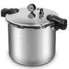 Barton 22-Quart Pressure Canner Pressure Cooker Pressure Gauge with Rack, Induction Compatible, Steam Canner Polished 22 QT Stovetop Pot view 1