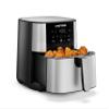 Chefman Air Fryer 8 Qt | TurboFry 4-in-1 with 450F Hi-Fry Option for Crispier Results | Bake, Dehydrate, Frozen | XL Nonstick Dishwasher-Safe Basket | Stainless Steel view 1