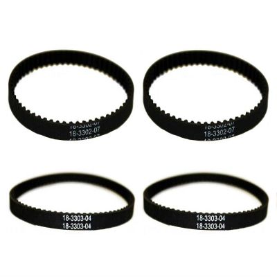 2 Belt Sets for Bissell Proheat 2X 2036688/2036804-TOTAL 4 Belts