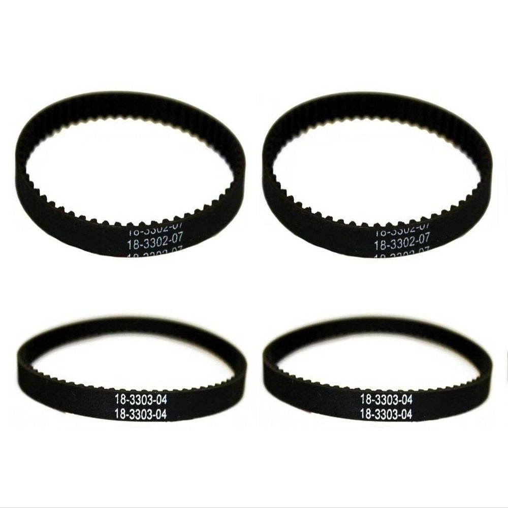 2 Belt Sets for Bissell Proheat 2X 2036688/2036804-TOTAL 4 Belts