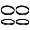 2 Belt Sets for Bissell Proheat 2X 2036688/2036804-TOTAL 4 Belts view 1