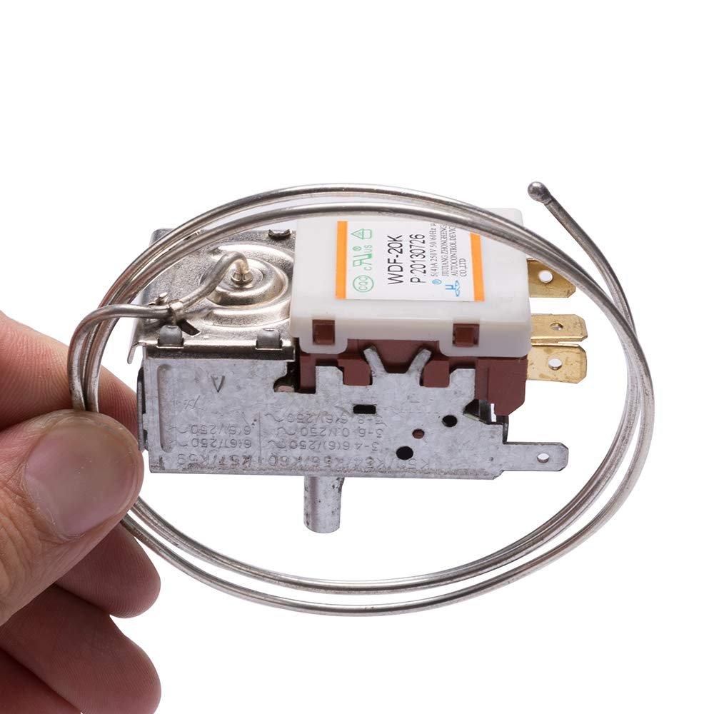 70cm Refrigerator Thermostat 3 Pins Metal Cord Freezer Temperature Controller Switch 3 Foot Fridge Cooling Freezer Parts