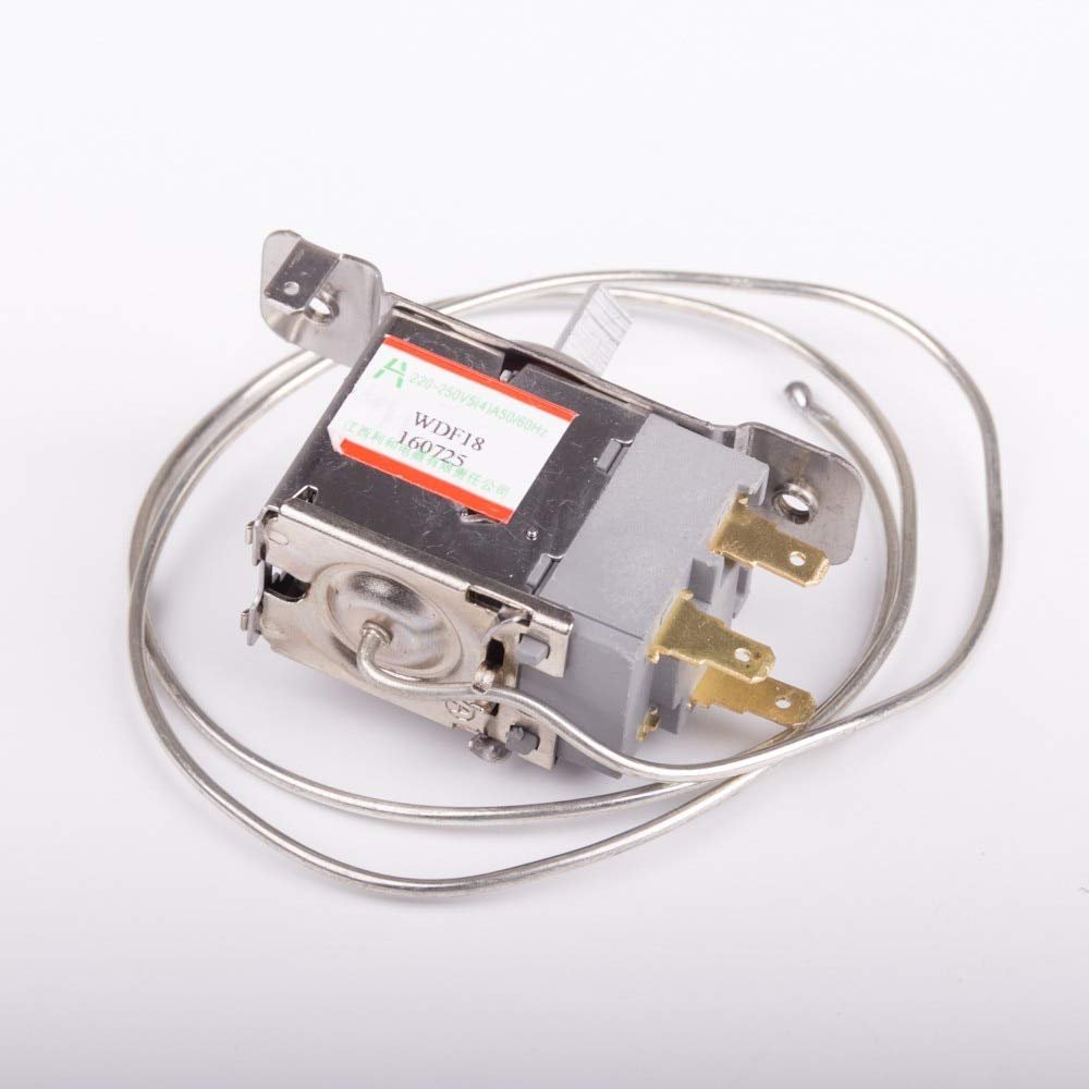 3 Pins Refrigerator Thermostat Freezer Temperature Controller Switch 68mm 3 Feet 220v 250v Fridge Replacement Parts