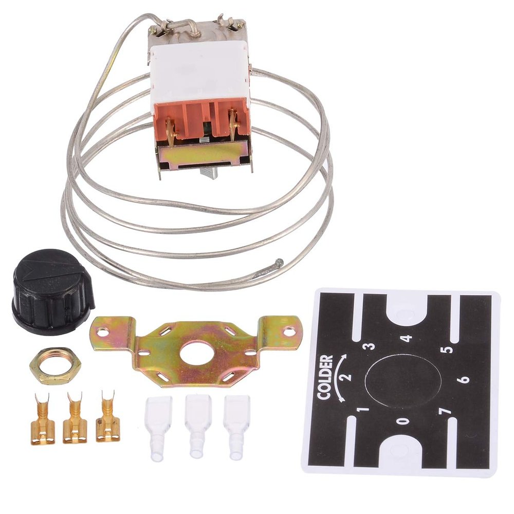 Refrigeration Thermostat Temperature Control Switch Freezer Cabinet Refrigerator Parts Thermostat,