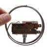 2 pins refrigerator thermostat 250V 50/60HZ freezer temperature controller switch 2 feet -28C fridge replacement parts view 2