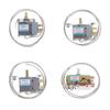1pc New Refrigerator Parts Refrigerator Thermostat 250v Household Metal Temperature Controller view 2
