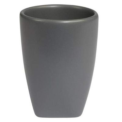 Creative Bath Products Solid Matte 14QT Basket, Pewter