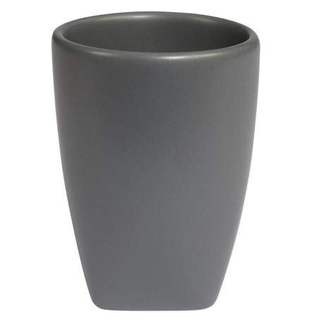 Creative Bath Products Solid Matte 14QT Basket, Pewter