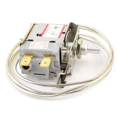 Hot Tod-ac 250v 6a 2 Pin Terminals Freezer Refrigerator Thermostat Refrigerator Thermostat