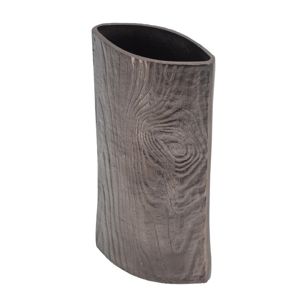 A&B Home Aluminum Timber Eye Vase 6x3x12