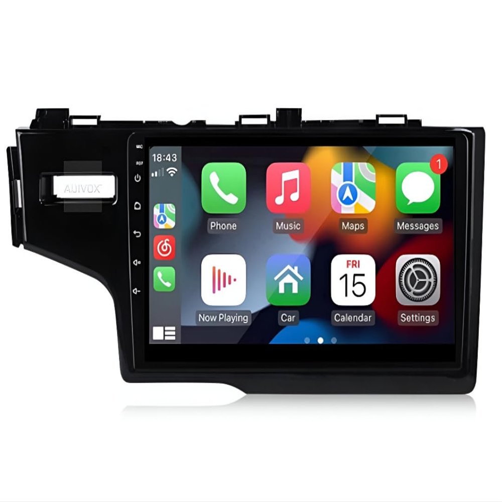 ADIVOX 9 inch Autoradio Suitable for Hondda Jazz 2016-2020 | CarPlay/Android Auto/WiFi/DSP/5G/DAB+, Touchscreen Carplay Scherm, HD Multimedia Autoradio Systeem (T2 (2GB/32GB) 8CORE 5G)