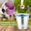 Skywin Metal Can with Lid - Durable 4 Gallon Metal Bucket with Lid for Heavy Loads - Environment-Friendly Trash Can for Outdoor, Safe Alternative to Plastic (2) view 4