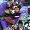 BOO! Home Sweet Haunted Home Halloween Mesh Weath view 3