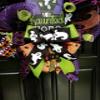 BOO! Home Sweet Haunted Home Halloween Mesh Weath view 4