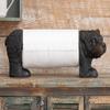 Ebros Realistic Rustic Nature Wildlife Woodland Forest Animal Black Bear Standing Paper Towel Holder Display Dispenser Stand Kitchen Bathroom Home Decor Party Hosting Accent view 1