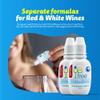 UBfree Wine Drops - 2pk Red - Sulfite and Histamine Remover for Red Wine - Natural, Odorless, Tasteless, Reduces Headaches and Allergies - Portable view 2