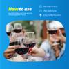 UBfree Wine Drops - 2pk Red - Sulfite and Histamine Remover for Red Wine - Natural, Odorless, Tasteless, Reduces Headaches and Allergies - Portable view 3