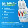UBfree Wine Drops - 2pk Red - Sulfite and Histamine Remover for Red Wine - Natural, Odorless, Tasteless, Reduces Headaches and Allergies - Portable view 4