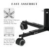 Tree Nest Christmas Tree Stand Base with Wheels Movable Christmas Fake Tree Holder for 6ft Artificial Tree Plant Taxi no Christmas Tree Collar or Tree Skirt Needed (Black) view 4