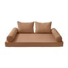 MH GLOBAL Style4 5 Pipe Outdoor Daybed Mattress Bolster Pillow Fitted Sheet Cover Only QueenSize AD104 view 2