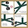 Christmas Tree Stand Base with Wheels Movable Fake Tree Holder for 6ft Artificial Plant Taxi no Tree Collar or Skirt (Green) view 4