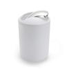 Bathroom Sets Accessories,Plastic 6 Piece Bathroom Accessory Set Bathroom Trash Can Set with Drawstring Trash Bags,Toothbrush Holder Set,Soap Dispenser,Tooth Mug,Soap Dish,Toilet Brush Holder(White) view 2