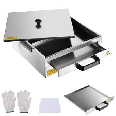 WeChef Rice Noodle Roll Steamer Machine 1 Layer Chinese Cantonese Cheung Fun Changfen Maker with Stainless Steel Steam Tray