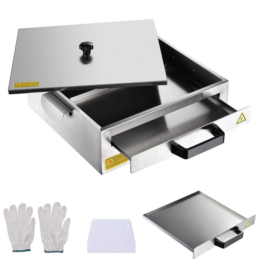 WeChef Rice Noodle Roll Steamer Machine 1 Layer Chinese Cantonese Cheung Fun Changfen Maker with Stainless Steel Steam Tray
