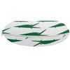 Ambesonne Crocodile Travel Pillow Neck Rest, Funny Green Alligator Animals in Cartoon Style Zoo Reptile Biting Characters, Memory Foam Traveling Accessory for Airplane and Car, 12", Green and White view 2