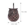 12pcs Shower Curtain Hook Antique Owl Shaped Curtain Hanger Hanging Ring Decoration for Bathroom Shower Rods view 2