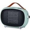 Space Heater, Teioe Mini Electric Space Heater 800W/400W, Small PTC Ceramic Heater with Tip-Over and Overheat Protection, 3 Operating Modes, Space Heaters for Office, Bedroom and Under Desk (GREEN) view 1