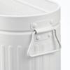 mDesign Large Steel Free Standing Toilet Paper Organizer, 6-Roll Tissue Storage Holder Container Bin for Bathroom Floor, Fits Under Sink, Vanity, Shelf, In Cabinet, or Corner, Oscar Collection - White view 4