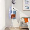 Ejoyous Coat Rack Stand, 10 Hooks Free Standing Hat Hanger Metal Hall Tree Clothes Holder Storage Stand for Home Enterway Entryway Hanging Jacket, Garment, Scarves, Handbags, Umbrella (White) view 2