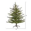 Nearly Natural 4ft. Vancouver Mountain Pine Artificial Christmas Tree with 100 Clear Lights and 374 Bendable Branches view 2